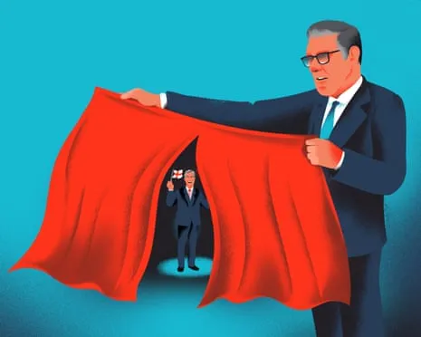 It's Reached This Point: Keir Starmer Now Serves as Just the Warm-Up Act for Nigel Farage